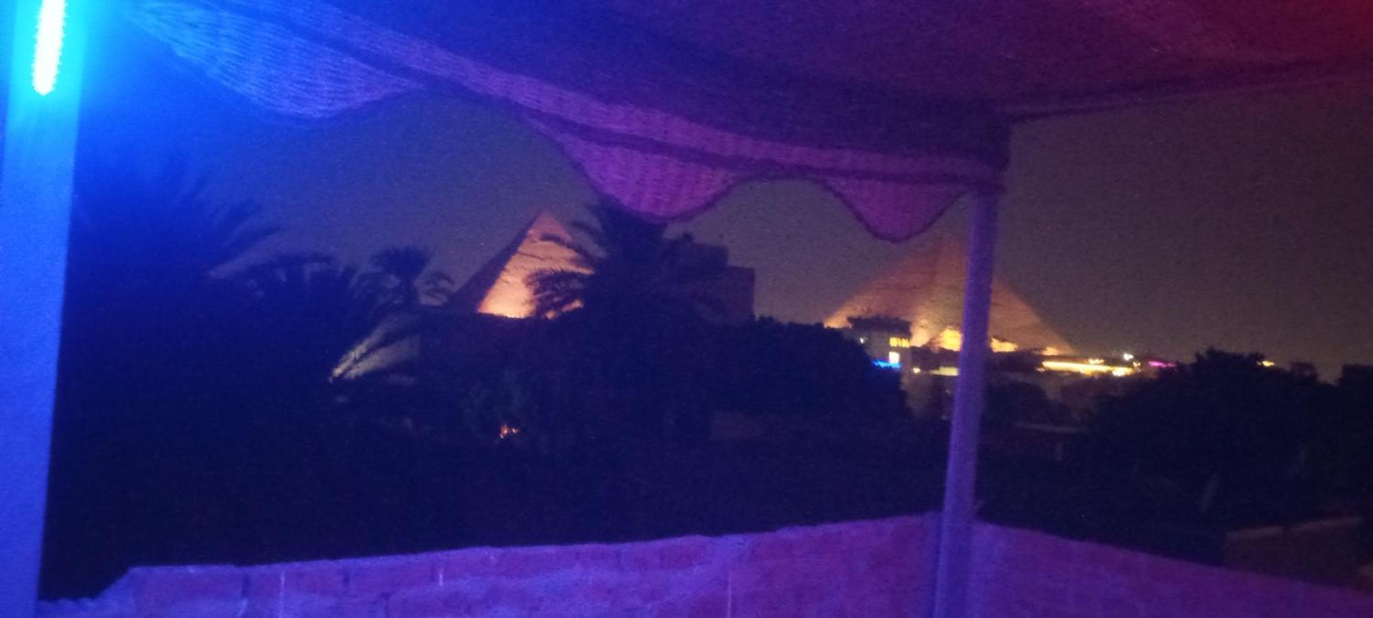 Ferienwohnung Horus Pyramids Kairo Exterior foto